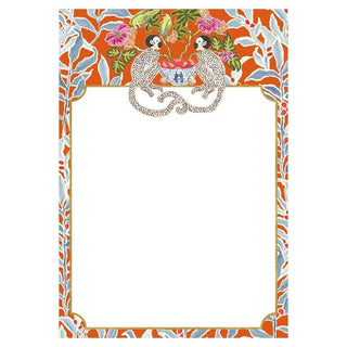 Caspari Monkeys Foil Invite Blank 8 In Gallery Fl Cello 90915E42