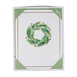Caspari Wreath Assortment Foil Asst A Size Notes 10-In Foil 91613.46A