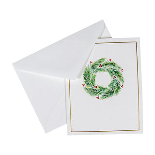 Caspari Wreath Assortment Foil Asst A Size Notes 10-In Foil 91613.46A