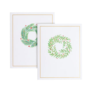 Caspari Wreath Assortment Foil Asst A Size Notes 10-In Foil 91613.46A