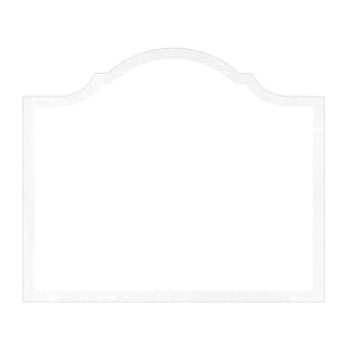 Caspari Arch Pearl Foil Place Card Gallery 8 In D-Cut Foil 91902P