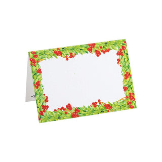 Caspari Boxwood Trellis Place Card 8 In 91914P