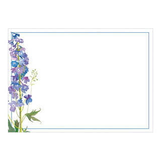 Caspari Delphinium Correspondence C Size Printed 12-In 92619CCU12