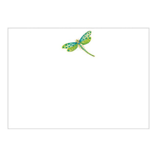 Caspari Jeweled Dragonfly Foil Correspondence C Size Foil 12-In 92623CCU12