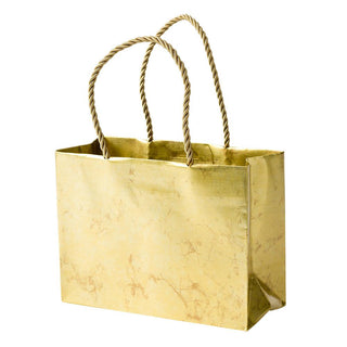 Antique Gold Gift Bag Sm 7 X 3 X 5 1/4