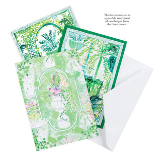 Caspari Garden Sketches Assorted Boxed Note Cards - 8 Note Cards & 8 Envelopes 93600.46