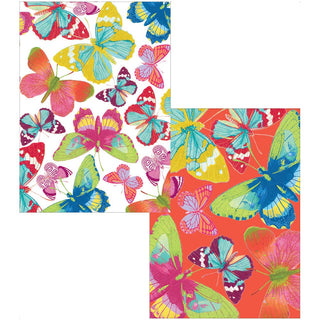 Caspari Butterflies Assorted Notes 8-In Box          ** 93601.46