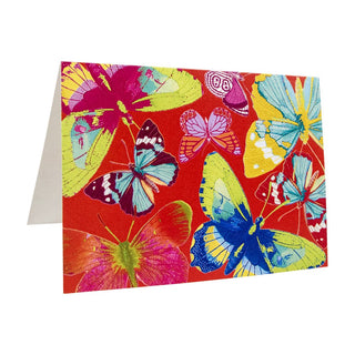 Caspari Butterflies Assorted Notes 8-In Box          ** 93601.46