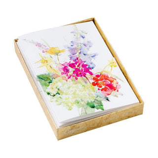 Caspari Handpainted Spring Flowers Assorted Boxed Note Cards - 8 Note Cards & 8 Envelopes 93603.46