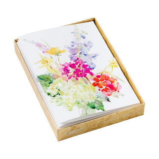 Caspari Handpainted Spring Flowers Assorted Notes 8-In Box          ** 93603.46