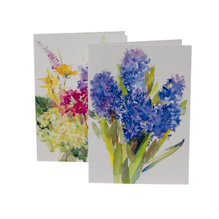 Caspari Handpainted Spring Flowers Assorted Notes 8-In Box          ** 93603.46