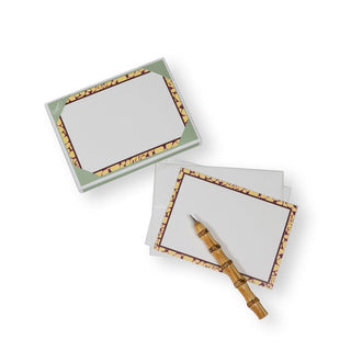 Caspari Shell Texture Border Correspondence C Size Printed 12-In 93615CCU12