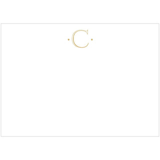 Caspari Caspari Antique Plain Letter Foil Correspondence C Sz Init Foil 12-In 93634CCU.C