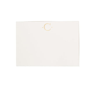 Caspari Caspari Antique Plain Letter Foil Correspondence C Sz Init Foil 12-In 93634CCU.C