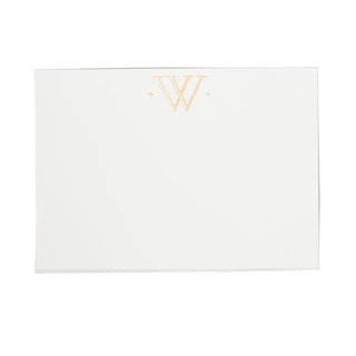 Caspari Caspari Antique Plain Letter Foil Correspondence C Sz Init Foil 12-In 93634CCU.W