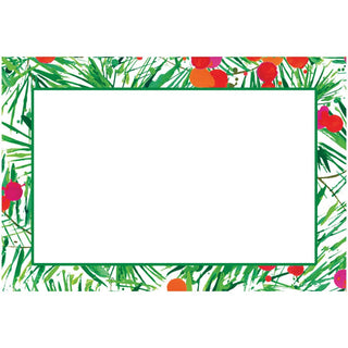 Caspari Modern Pine Place Card 8 In 93910P