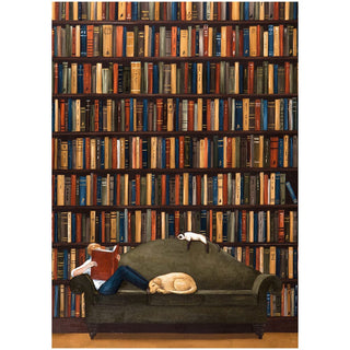 Caspari The Library Assorted Notes 8-In Box          ** 94600.46