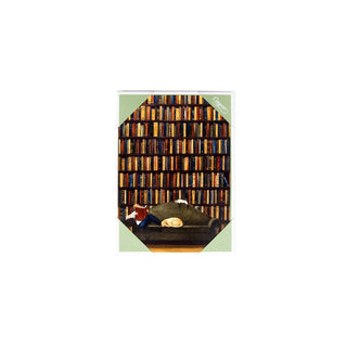 Caspari The Library Assorted Notes 8-In Box          ** 94600.46