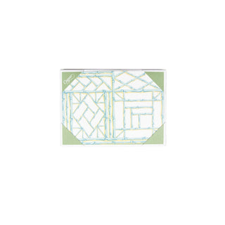 Caspari Bamboo Screen Assorted Notes 8-In Box          ** 94602.46