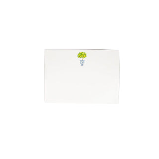 Caspari Lemon Topiary Correspondence Cards - 12 Card & Envelopes 94606CCU12