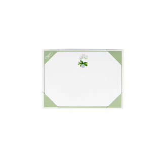 Caspari White Orchid Correspondence Cards - 12 Card & Envelopes 94607CCU12