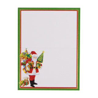 Caspari Mr. Claus Foil Place Card 8 In-Foil 94907P