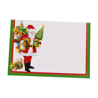Caspari Mr. Claus Foil Place Card 8 In-Foil 94907P