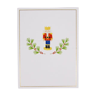 Little Nutcracker Foil Place Card 8 In Die-Cut Foil