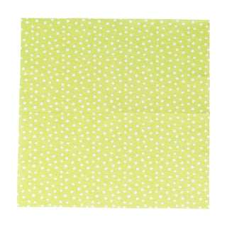 Caspari Small Dots Spring Green Napkin Luncheon 9505L
