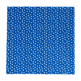 Caspari Small Dots Royal Blue Luncheon Napkins - 20 Per Package 9506L