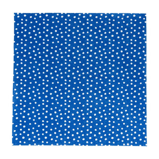 Caspari Small Dots Royal Blue Napkin Luncheon 9506L