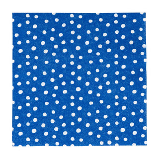 Caspari Small Dots Royal Blue Napkin Luncheon 9506L