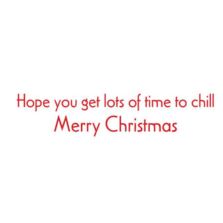 Caspari Apres Ski Sunning Blank Greeting Card - 1 card and envelope 95522