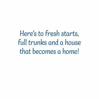 Caspari Moving People Everyday New Home Greeting Card 95586.10