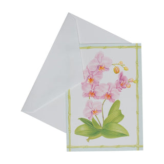 Caspari Orchid Conservatory Assorted Boxed Note Cards - includes 8 notes & envelopes 95650.46