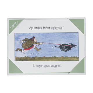 Caspari Who's Walking Who? Assorted Boxed Note Cards - includes 8 notes & envelopes 95653.46