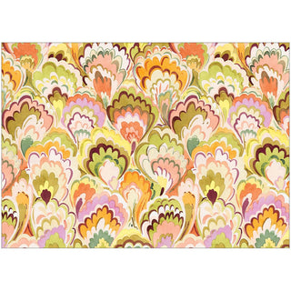 Caspari Marbled Ceramica Correspondence Cards - includes 12 cards & envelopes 95666CCU12