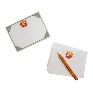 Caspari Pepperberry Foil Correspondence Cards - includes 20 Cards 95671CCU12