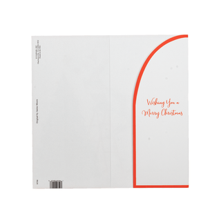 Caspari Santa And Helper Money Card - Package of 4 cards with envelopes 95700