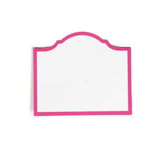 Caspari Arch Fuchsia Place Card 8 In Die-Cut 95901P