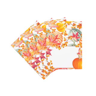 Caspari Gourds And Leaves Place Cards - includes 8 Place Cards 95908P
