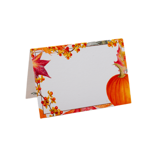 Caspari Gourds And Leaves Place Cards - includes 8 Place Cards 95908P