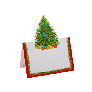 Caspari Christmas Tree Place Cards - includes 8 Cards 95914P
