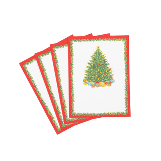 Caspari Christmas Tree Place Cards - includes 8 Cards 95914P
