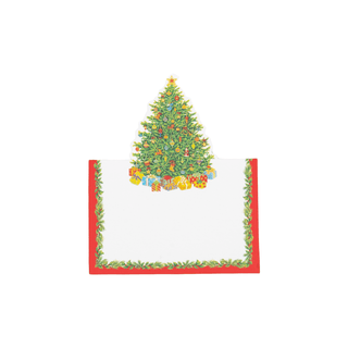Caspari Christmas Tree Place Cards - includes 8 Cards 95914P
