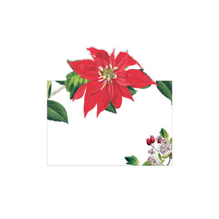 Caspari Christmas Chinoiserie White Place Cards - includes 8 Cards 95915P
