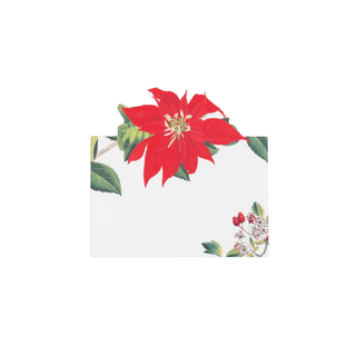 Caspari Christmas Chinoiserie White Place Cards - includes 8 Cards 95915P