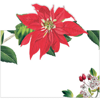 Caspari Christmas Chinoiserie White Place Cards - includes 8 Place Cards 95915P