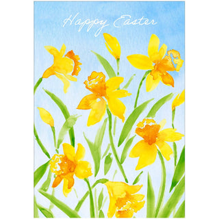 Caspari Spring Herald Easter Greeting Card - 1 card with envelope 96413-15