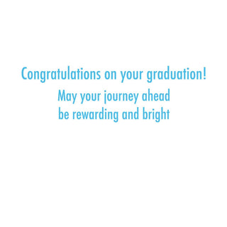 Caspari Congrats Grad Colors Graduation Greeting Card - 1 card with envelope 96438-18